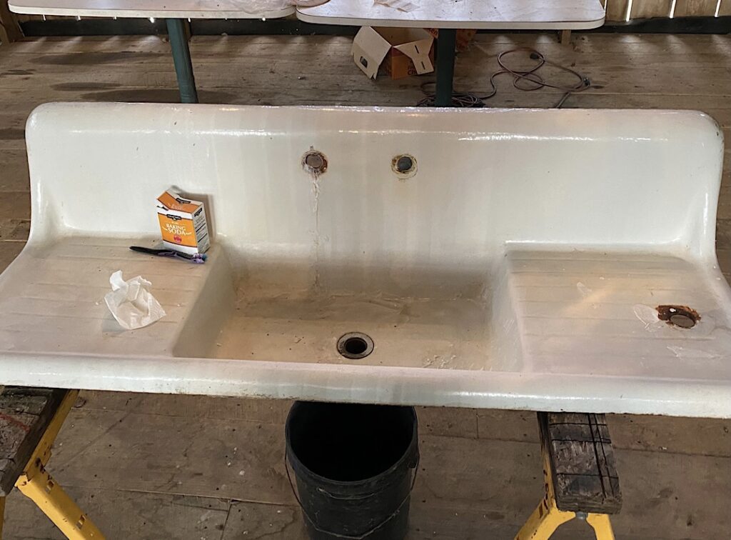 Nana S Farmhouse Sink Refinishing A